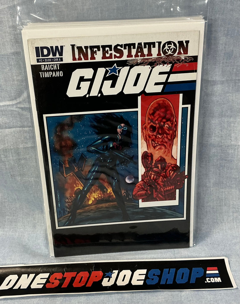 IDW PUBLISHING G.I. JOE: INFESTATION (2011) ISSUE #2 [COVER A] COMIC BOOK MARCH 2011