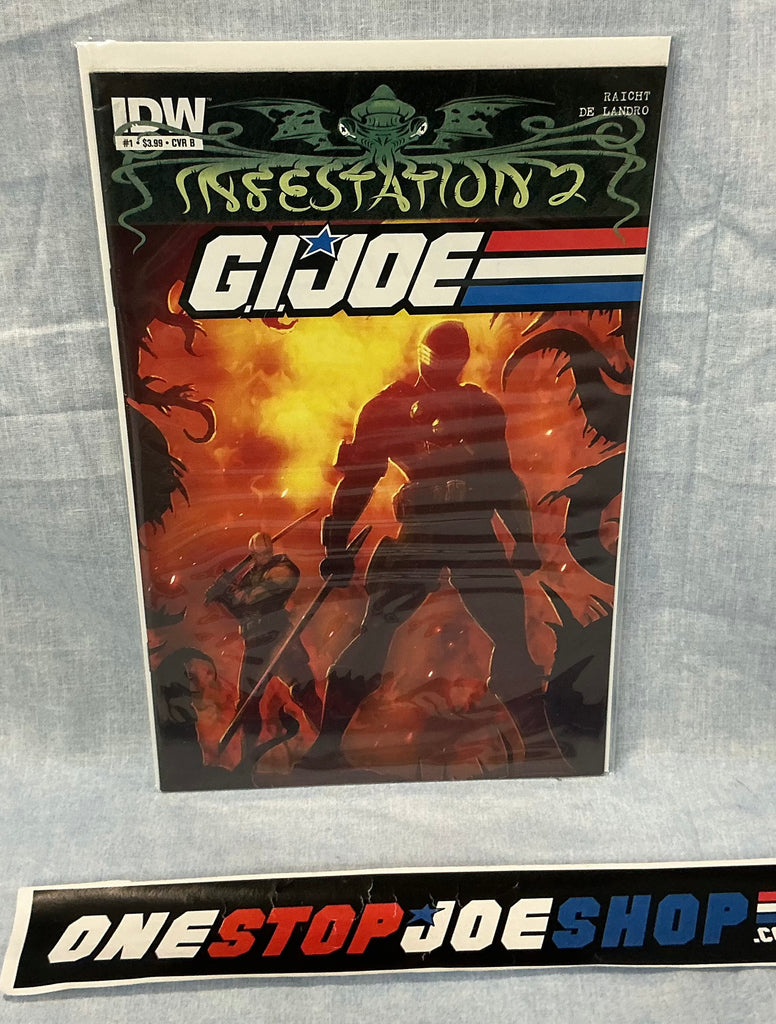 IDW PUBLISHING G.I. JOE: INFESTATION 2 (2012) ISSUE #1 [COVER B] COMIC BOOK MARCH 2012
