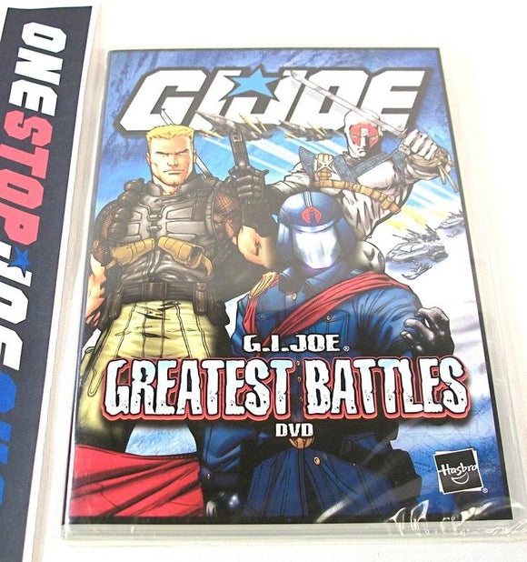 G.I. JOE GREATEST BATTLES CARTOON BATTLE PACK DVD