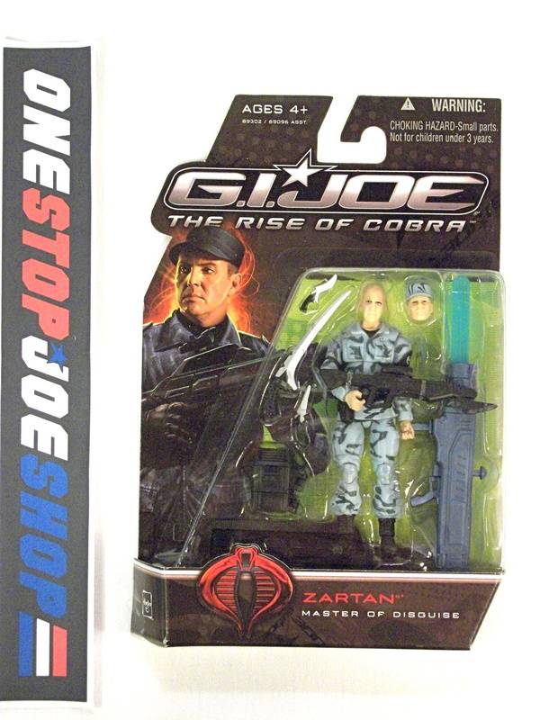 G.I. Joe A Real American Hero 25th Anniversary Zartan Action Figure Hasbro 2007 - We-R-Toys G.I. Joe A Real American Hero 25th Anniversary Zartan Action Figure Hasbro 2007 - We-R-Toys