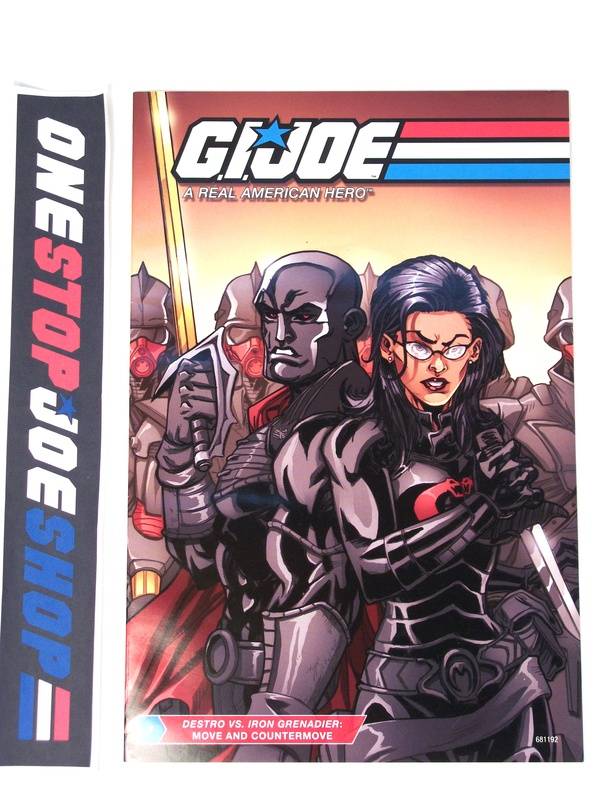 HASBRO G.I. JOE A REAL AMERICAN HERO ISSUE #7 COMIC BOOK 25TH ANNIVERSARY COMIC PACK