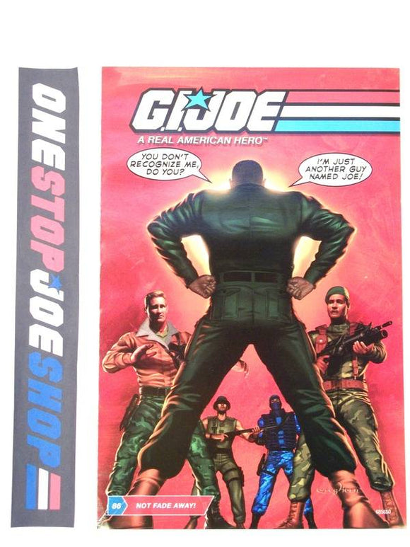 HASBRO G.I. JOE A REAL AMERICAN HERO ISSUE #86 COMIC BOOK 25TH ANNIVERSARY COMIC PACK