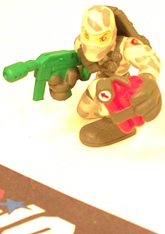 2008 COMBAT HEROES G.I. JOE COBRA FIREFLY V1 LOOSE