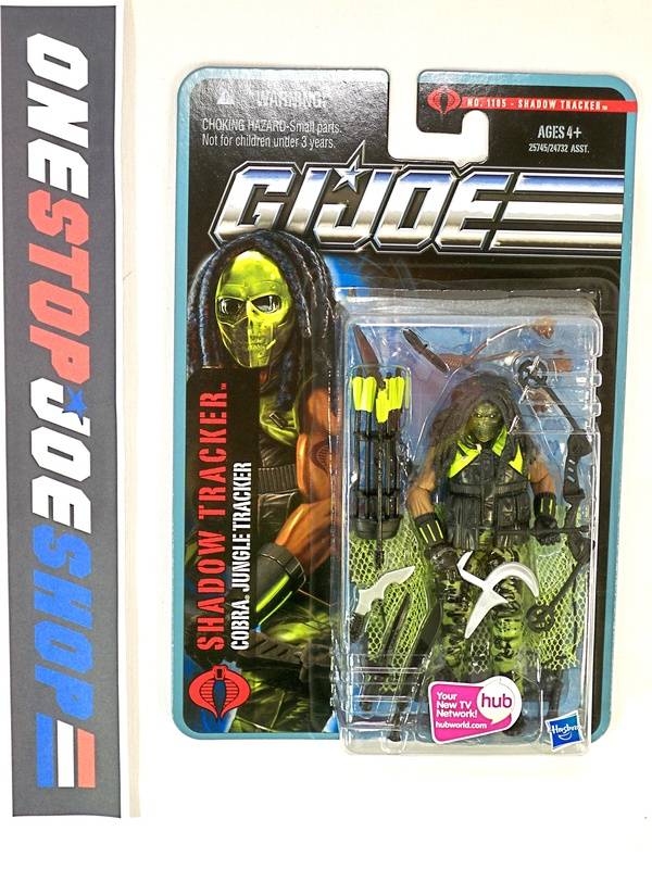 2011 POC G.I. JOE COBRA SHADOW TRACKER V1 WAVE 4 NEW SEALED