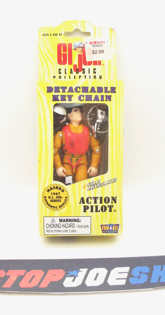 1998 ACTION PILOT REPLICA CLASSIC COLLECTION DETACHABLE KEYCHAIN ACTION FIGURE NEW SEALED