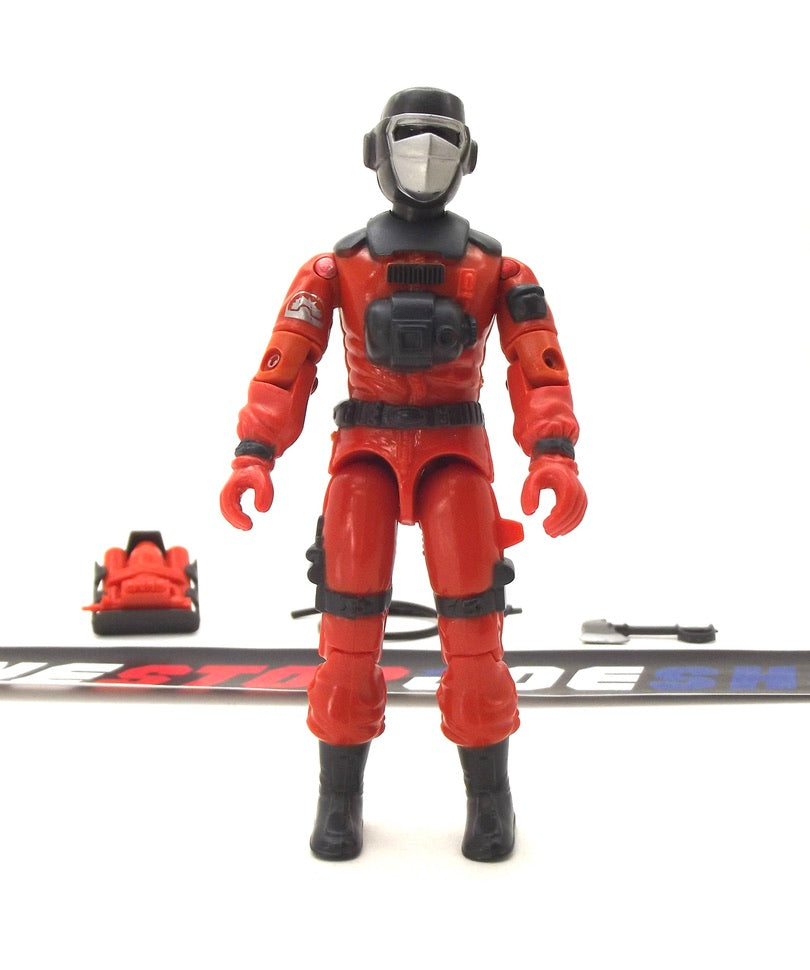 1985 VINTAGE ARAH G.I. JOE BARBECUE V1 FIRE FIGHTER LOOSE 100 COMPLETE d