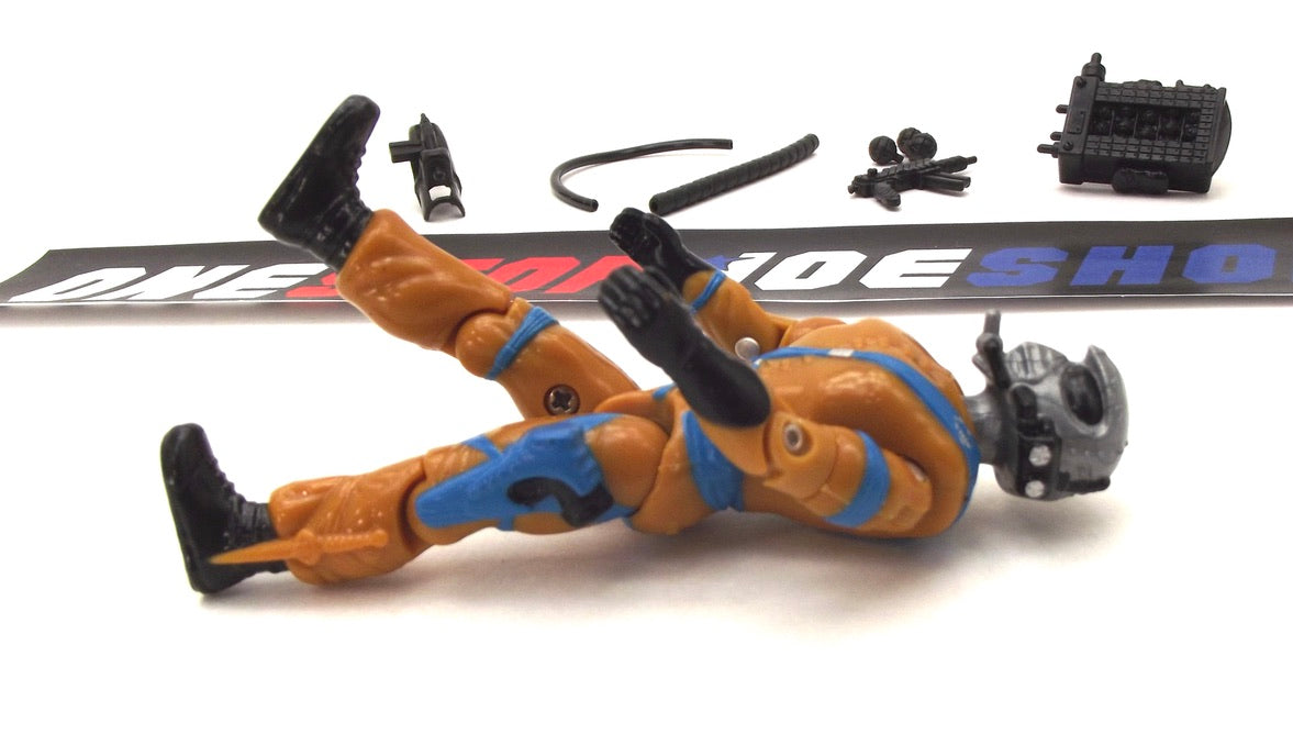 1989 VINTAGE ARAH G.I. JOE COBRA FRAG-VIPER V1 COBRA GRENADE THROWER LOOSE 100% COMPLETE (a 1989 VINTAGE ARAH G.I. JOE COBRA FRAG-VIPER V1 COBRA GRENADE THROWER LOOSE 100% COMPLETE (a