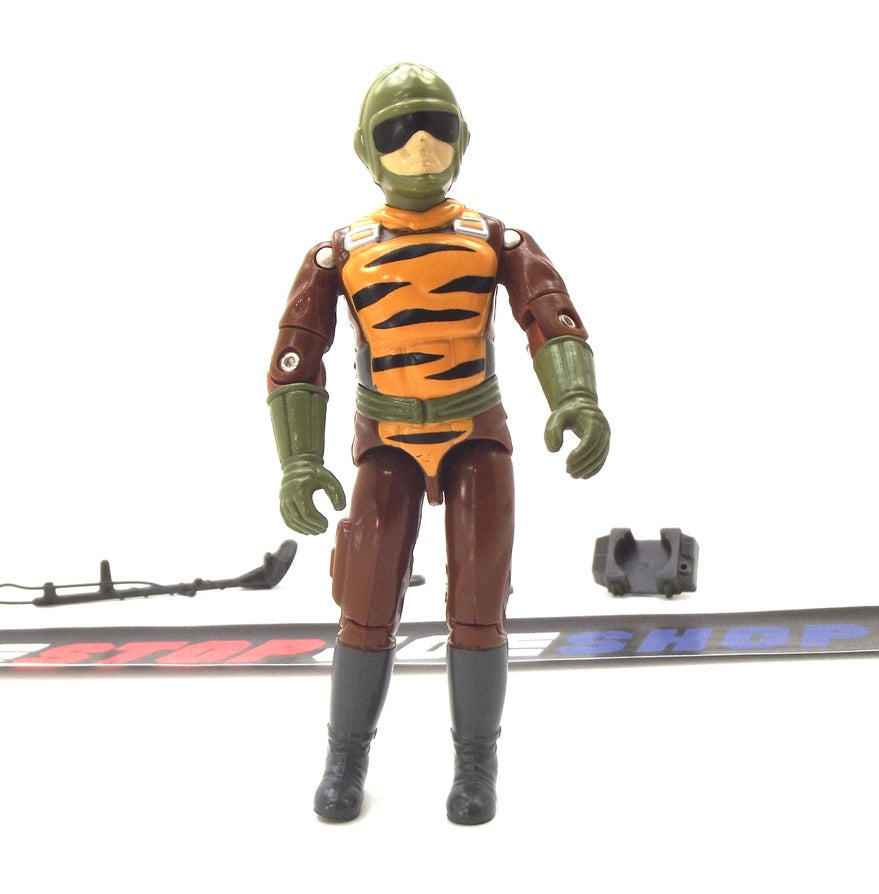 1988 VINTAGE ARAH G.I. JOE TRIPWIRE V3 TIGER FORCE MINE DETECTOR LOOSE 100% COMPLETE (b)