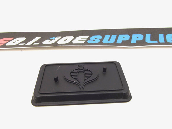 2012 DOLLAR GENERAL COBRA ENEMY TROOPER V17 BLANK TWO PEG FIGURE STAND ACCESSORY