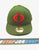 G.I. JOE COBRA LOGO GREEN NEW ERA 59 FIFTY 7 1/4" FITTED HAT CAP