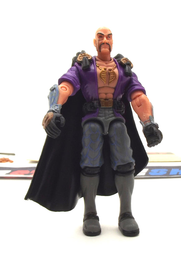 2002 GVC G.I. JOE COBRA DR. MINDBENDER V3 MASTER OF MIND CONTROL LOOSE 100% COMPLETE + F/C