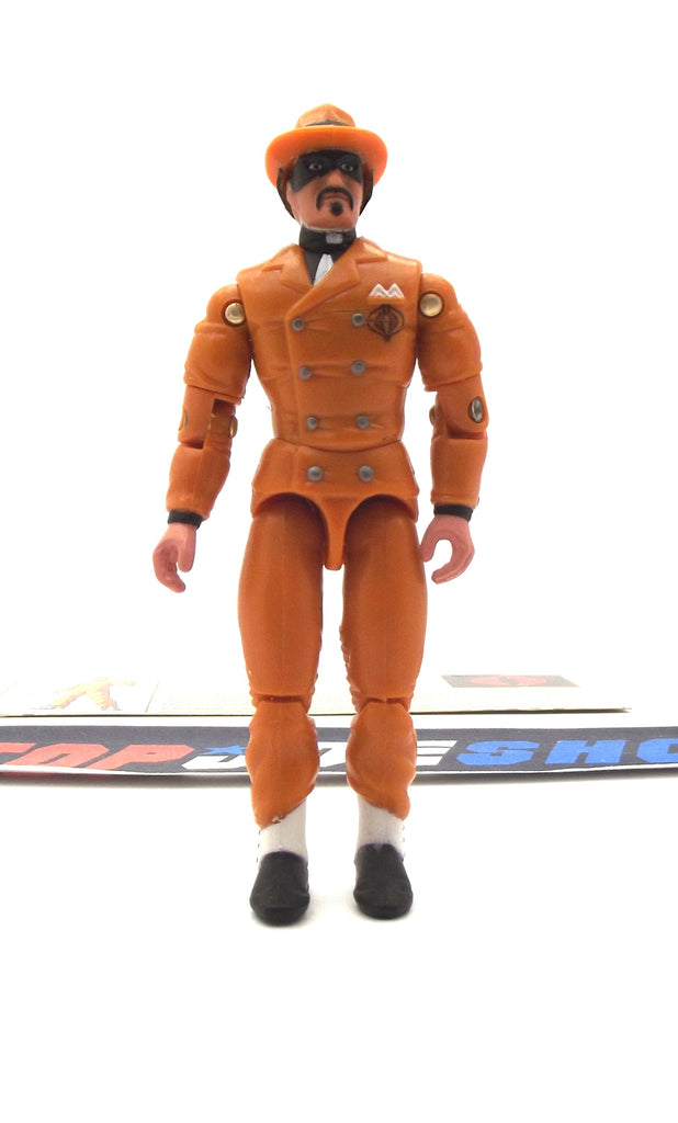 2002 GVC G.I. JOE COBRA HEADMAN V2 INTERNATIONAL SMUGGLER LOOSE 100% COMPLETE + F/C