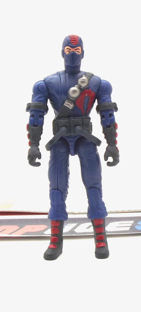 2006 DTC G.I. JOE COBRA ENEMY TROOPER V3 INFANTRY FORCES LOOSE 100% COMPLETE + F/C