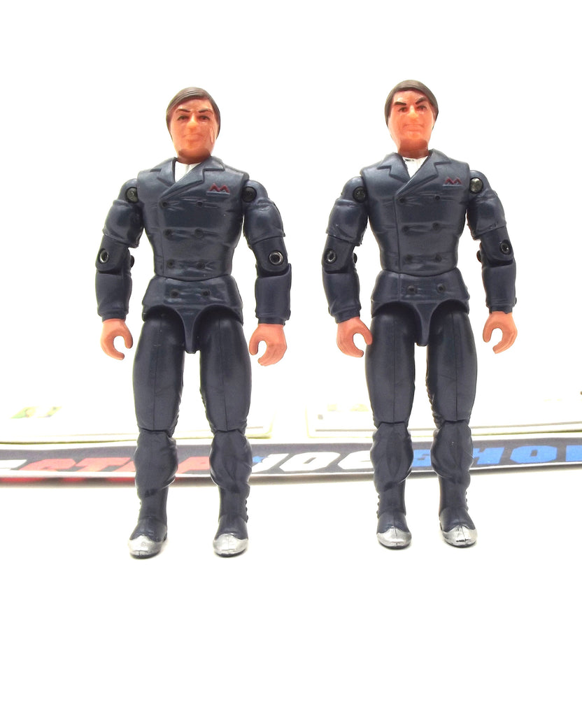 2005 VVV G.I. JOE COBRA TOMAX & XAMOT V5 CRIMSON GUARD COMMANDERS CRIMSON GUARD FORCE TRU EXCLUSIVE LOOSE 100% COMPLETE + F/C