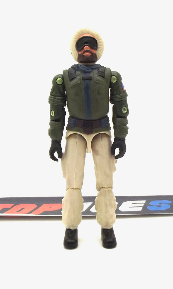 2003 GVC G.I. JOE FROSTBITE V7 TRANSPORTATION SNOWCAT DRIVER TRU EXCLUSIVE LOOSE 100% COMPLETE NO FILECARD