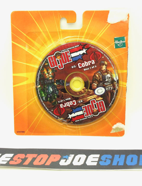2003 G.I. JOE VS. COBRA SPY TROOPS MISSION DISC 1 OF 3 CD-ROM PC COMPUTER GAME NEW SEALED - BEACHHEAD / RECONDO