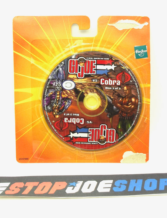 2003 G.I. JOE VS. COBRA SPY TROOPS MISSION DISC 2 OF 3 CD-ROM PC COMPUTER GAME NEW SEALED - ROADBLOCK / DR. MINDBENDER
