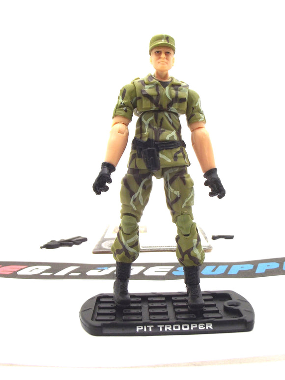 2009 ROC G.I. JOE PIT TROOPER V1 ATTACK ON THE PIT PACK TRU EXCLUSIVE LOOSE 100% COMPLETE + F/C