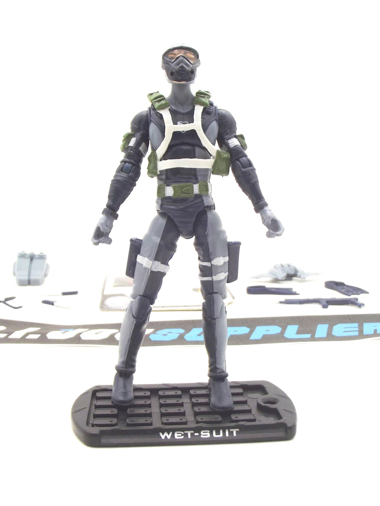2009 ROC G.I. JOE WET SUIT V11 ALPHA VEHICLE DRAGONFISH DRIVER TARGET EXCLUSIVE LOOSE 100% COMPLETE + F/C