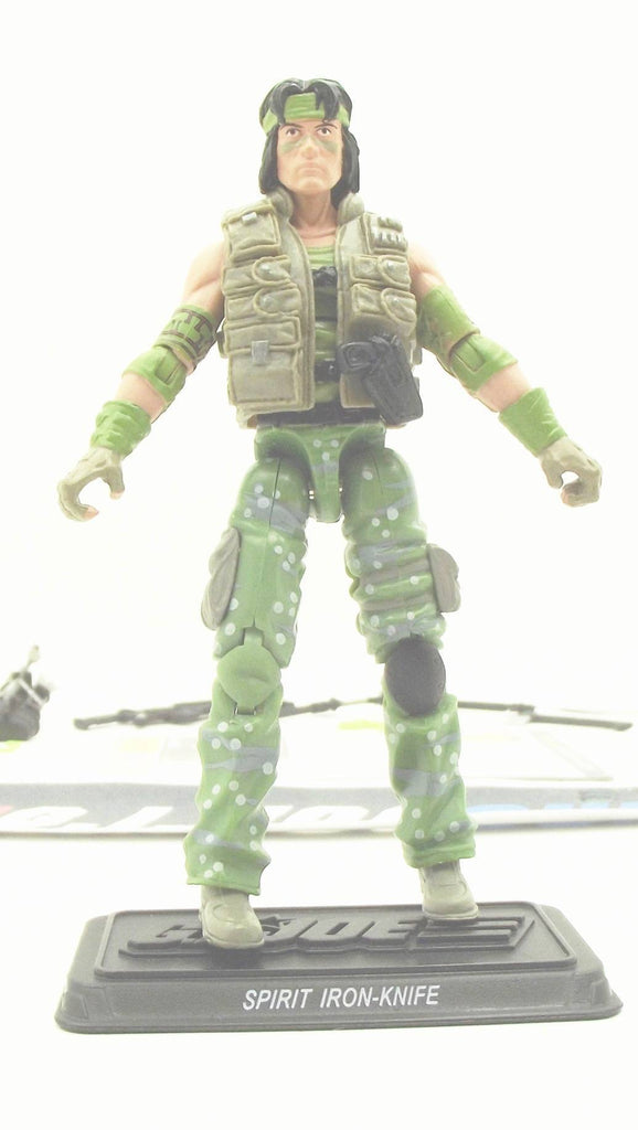 2010 POC G.I. JOE SPIRIT IRON-KNIFE V4 WAVE 1 TRU EXCLUSIVE LOOSE 100% COMPLETE + F/C