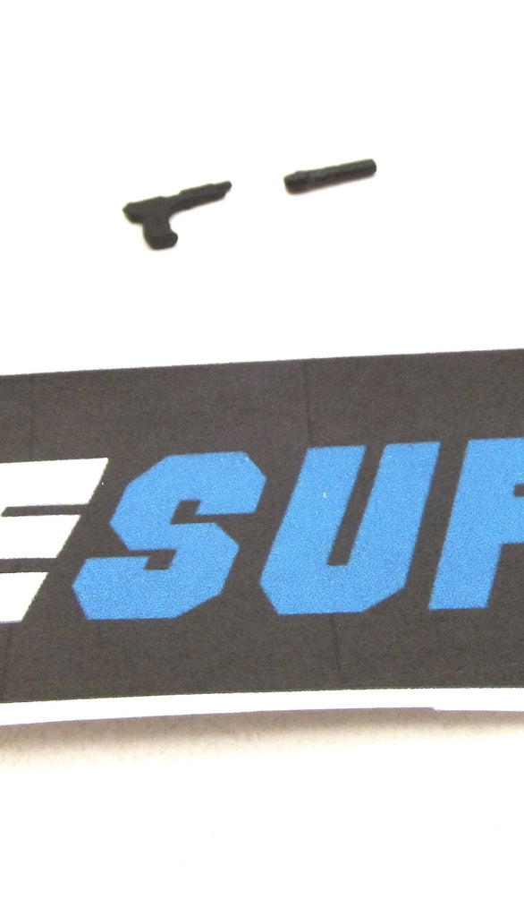 2011 POC SNAKE EYES V54 PISTOL W/ SILENCER GUN ACCESSORY PART CUSTOMS