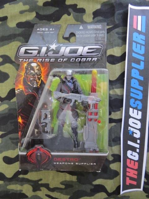 2009 ROC G.I. JOE COBRA DESTRO V23 NEW SEALED