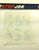 1983 G.I. JOE VINTAGE HALLMARK AMBASSADOR STICKER SINGLE STICKER SHEET UNUSED (b)