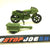 1982 VINTAGE ARAH G.I. JOE RAM RAPID FIRE MOTORCYCLE VEHICLE ONLY LOOSE 100% COMPLETE (e)