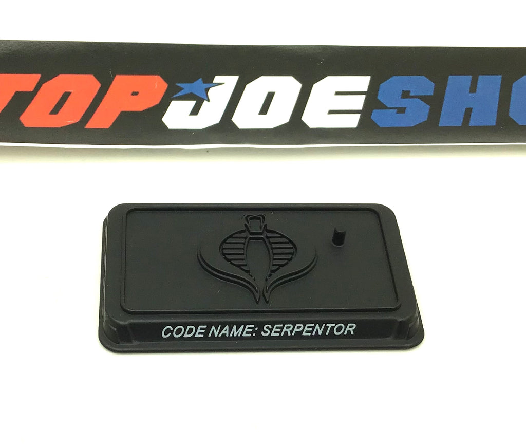 2008 25TH ANNIVERSARY SERPENTOR V6 SINGLE PEG FIGURE STAND ACCESSORY PART CUSTOMS