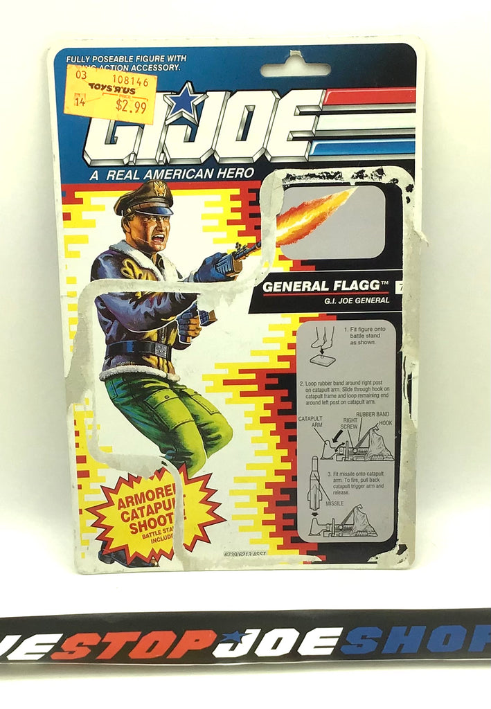 1992 VINTAGE ARAH GENERAL FLAGG V1 FILE CARD