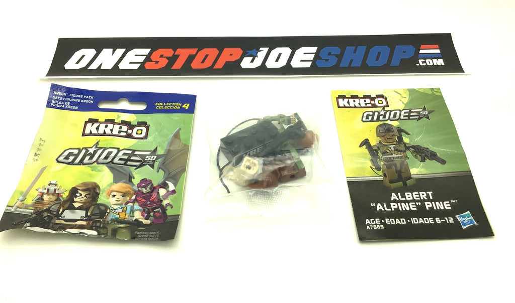 KRE-O G.I. JOE ALPINE V1 KREON WAVE 4 COMPLETE NEW SEALED FIGURE CONTENTS