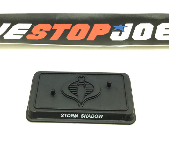 2016 50TH ANNIVERSARY STORM SHADOW V41 TWO PEG FIGURE STAND ACCESSORY PART CUSTOMS