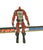 2008 25TH ANNIVERSARY CRIMSON GUARD SQUAD LEADER V1 BODY PART CUSTOMS