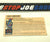 1984 VINTAGE ARAH COBRA COMMANDER V2 FILE CARD (I)