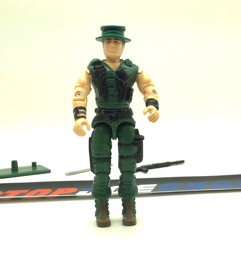 1992 FUNSKOOL RUSSIA G.I. JOE MUSKRAT SWAMP FIGHTER LOOSE 100% COMPLETE + FULL CARD