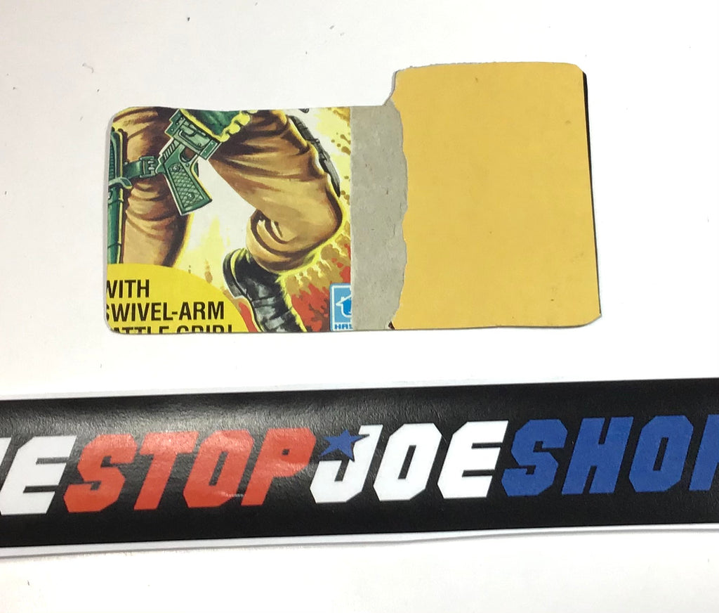 1984 VINTAGE ARAH ROADBLOCK V1 FILE CARD (c) – THE G.I. JOE SHOP ...