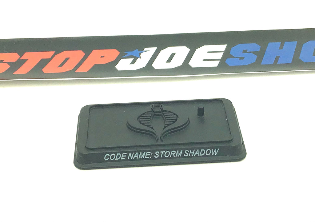 2009 RESOLUTE STORM SHADOW V28 SINGLE PEG FIGURE STAND ACCESSORY PART CUSTOMS
