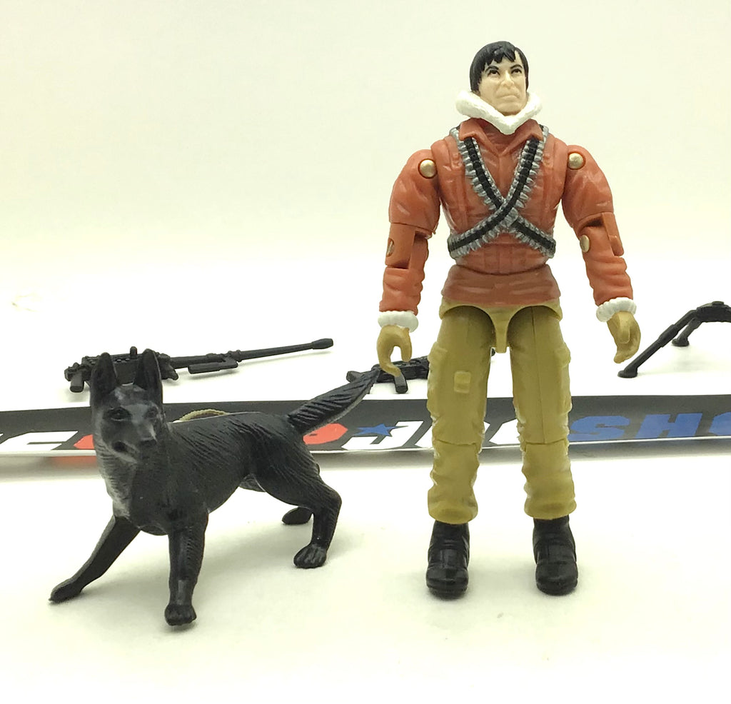 2004 VVV G.I. JOE TRACKER KWINN V1 MERCENARY COMIC PACK LOOSE 100% COMPLETE NO FILE CARD