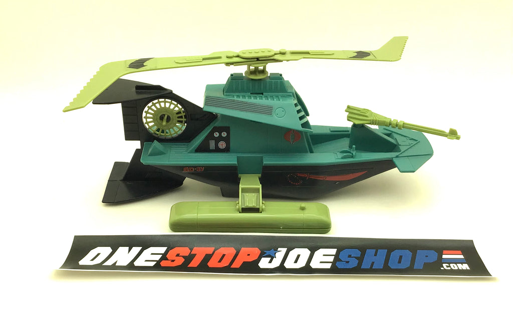 1986 VINTAGE ARAH G.I. JOE COBRA DREADNOK SWAMPFIRE VEHICLE LOOSE 100% COMPLETE (a)