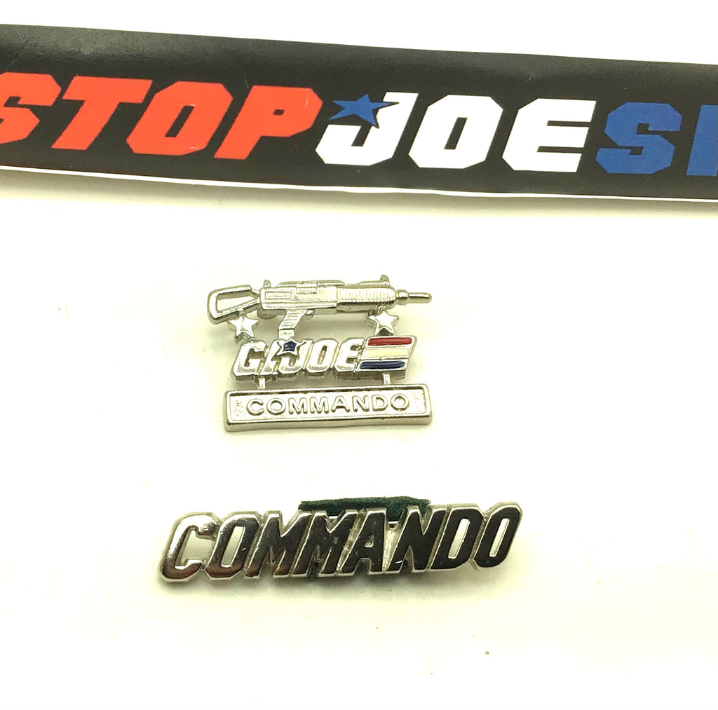 1982 KMT G.I. JOE COMMANDO PIN OFFICIAL LICENSED PRODUCT