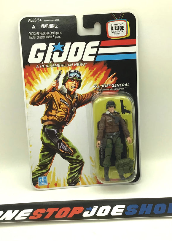 2008 25TH ANNIVERSARY G.I. JOE GENERAL HAWK V3 WAVE 9 NEW SEALED