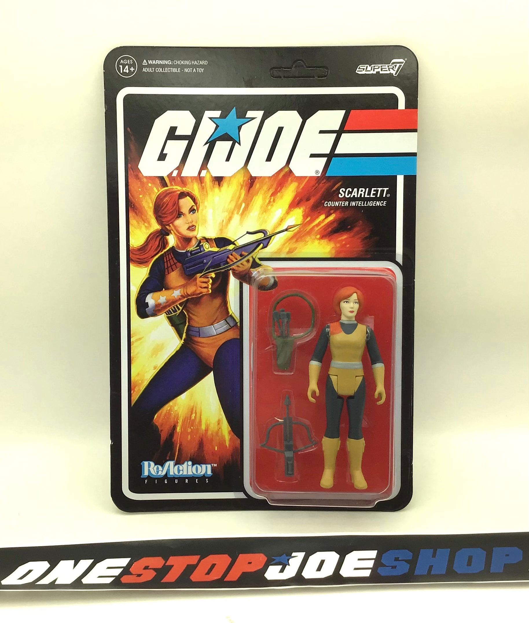 Lot of 10 ea GI Joe Super7 2024 Reaction Figure Unpunched