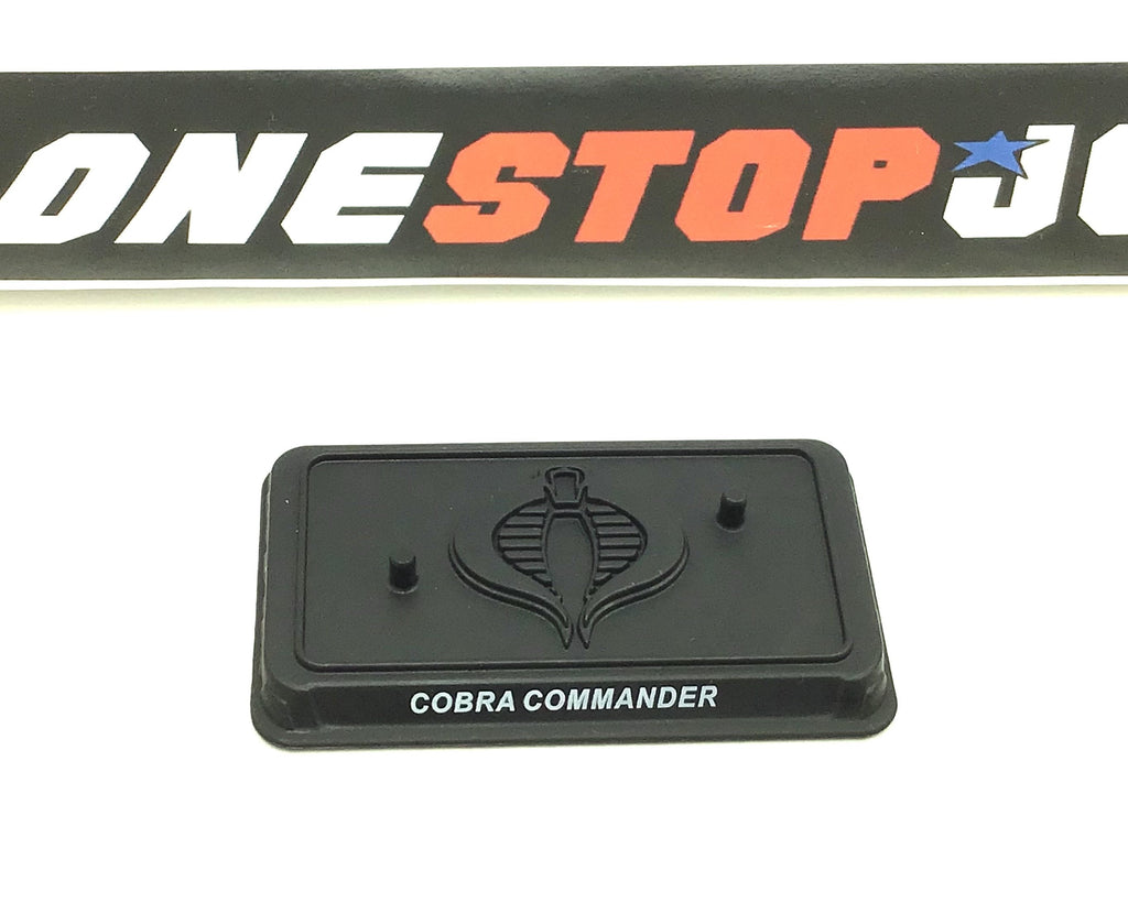 2021 RETRO LINE COBRA COMMANDER V58 TWO PEG FIGURE STAND ACCESSORY PART CUSTOMS