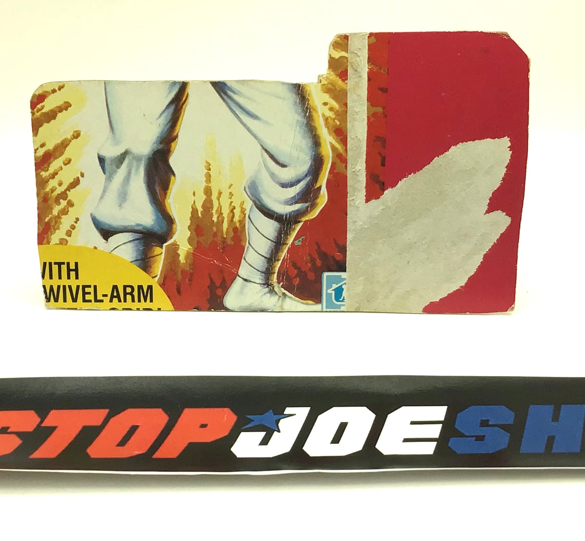 1984 VINTAGE ARAH STORM SHADOW V1 FILE CARD PEACH (i) – THE G.I. JOE ...