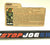 1982 VINTAGE ARAH G.I. JOE STALKER V1 FILE CARD (i)