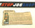1982-83 VINTAGE ARAH G.I. JOE ZAP V1.5 FILE CARD (b)