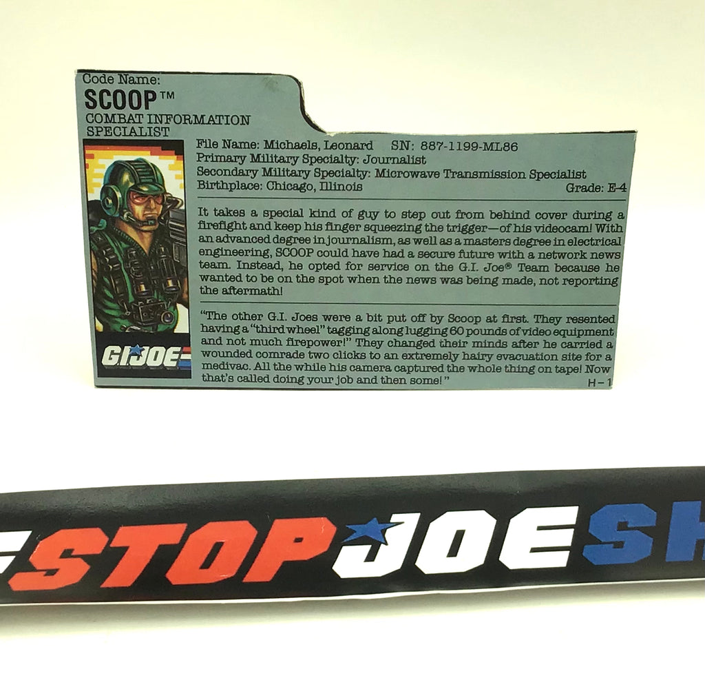 1989 VINTAGE ARAH SCOOP V1 FILE CARD (a)