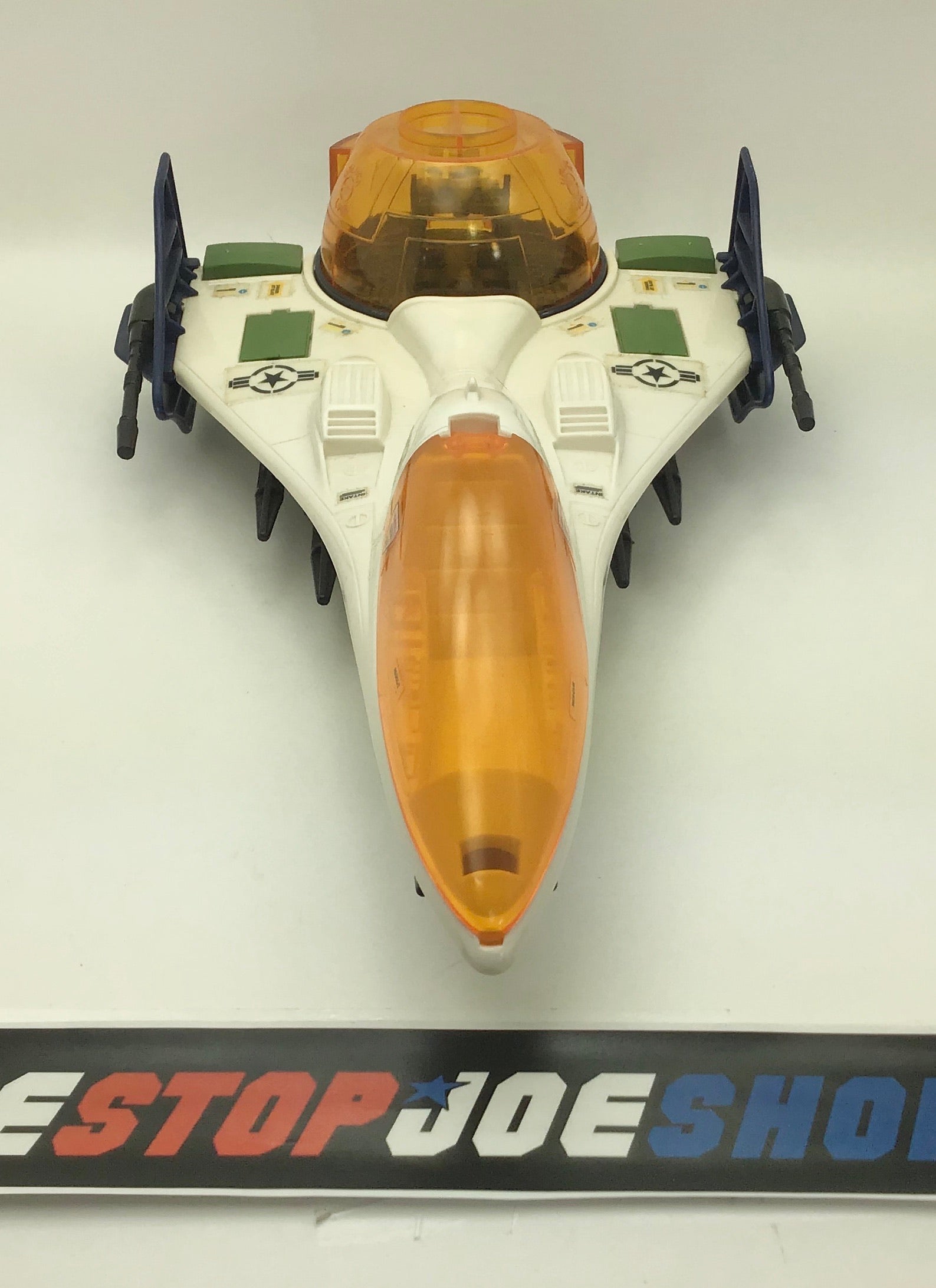 1987 VINTAGE ARAH G.I. JOE BATTLE FORCE 2000 VECTOR JET LOOSE 100