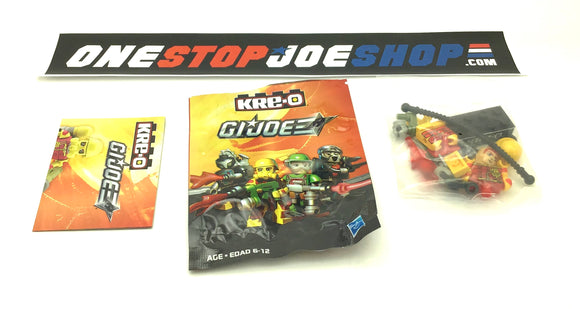 KRE-O G.I. JOE BLOWTORCH V1 KREON WAVE 2 COMPLETE NEW SEALED FIGURE CONTENTS