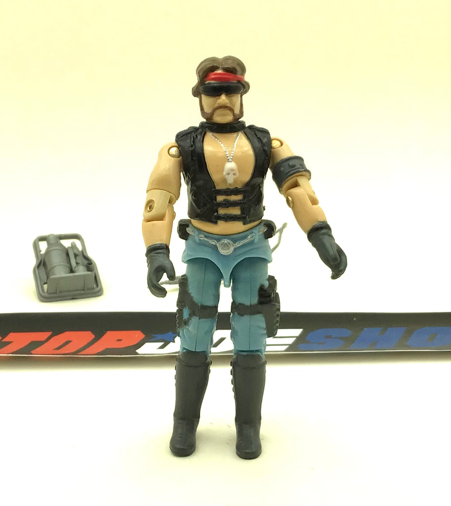 1985 VINTAGE ARAH G.I. JOE DREADNOK TORCH V1 LOOSE 100% COMPLETE (b)